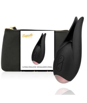 COQUETTE CHIC DESIRE - ESTIMULADOR CLÍTORIS NEGRO - GOLD FLOR