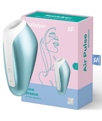 SATISFYER - LOVE BREEZE SUCCIONADOR ICE BLUE