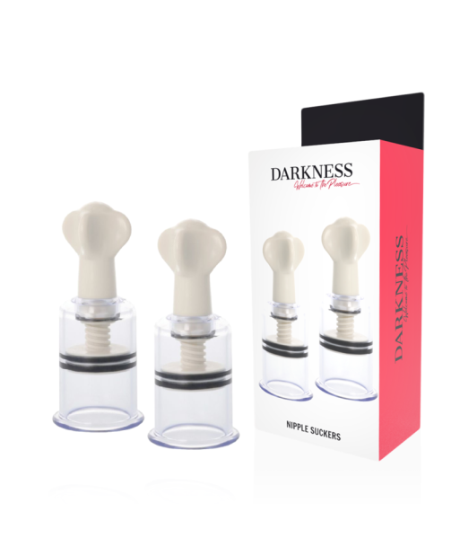 DARKNESS - ONDAS ESTIMULADORAS PEZONES TRANSPARENTE 5CM DIMETRO DARKNESS - ONDAS ESTIMULADORAS PEZONES TRANSPARENTE 5CM DIMETRO