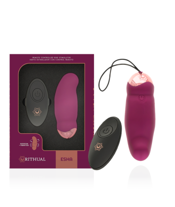RITHUAL - ESHA HUEVO CONTROL REMOTO SISTEMA ROTACIÓN VIBRACIÓN
