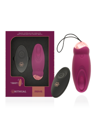 RITHUAL - PRIYA HUEVO CONTROL REMOTO G-SPOT VIBRACIÓN