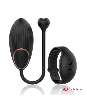 ANNES DESIRE - HUEVO CONTROL REMOTO TECNOLOGÍA WATCHME NEGRO