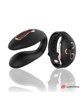 ANNES DESIRE - DUAL PLEASURE TECNOLOGÍA WATCHME NEGRO-GOLD