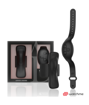 ANNES DESIRE - PANTY PLEASURE TECNOLOGÍA WATCHME NEGRO