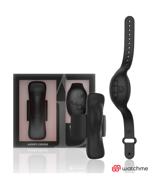ANNES DESIRE - PANTY PLEASURE TECNOLOGÍA WATCHME NEGRO