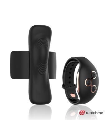 ANNES DESIRE - PANTY PLEASURE TECNOLOGÍA WATCHME NEGRO-GOLD