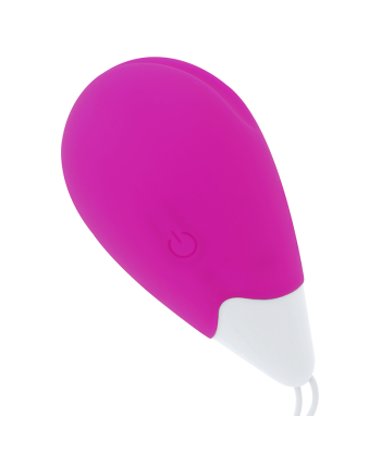 OHMAMA - HUEVO VIBRADOR 10 MODOS LILA Y BLANCO