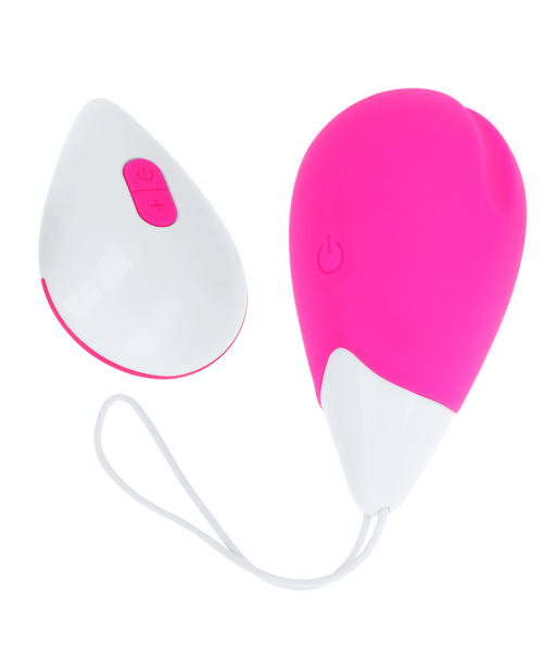 OHMAMA - HUEVO VIBRADOR 10 MODOS ROSA Y BLANCO OHMAMA - HUEVO VIBRADOR 10 MODOS ROSA Y BLANCO