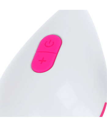 OHMAMA - HUEVO VIBRADOR 10 MODOS ROSA Y BLANCO