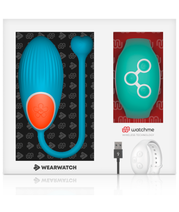 WEARWATCH - HUEVO CONTROL REMOTO TECHNOLOGY WATCHME AZUL - AGUAMARINA