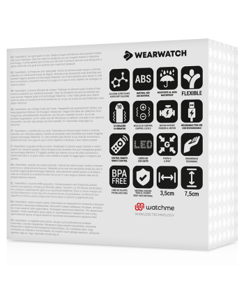 WEARWATCH - HUEVO CONTROL REMOTO TECHNOLOGY WATCHME FUCSIA - AZABACHE