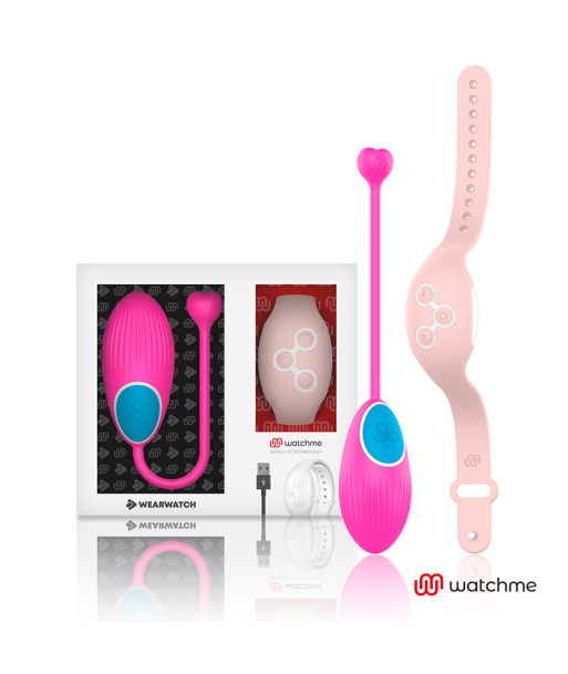 WEARWATCH - HUEVO CONTROL REMOTO TECHNOLOGY WATCHME FUCSIA - ROSA WEARWATCH - HUEVO CONTROL REMOTO TECHNOLOGY WATCHME FUCSIA - ROSA