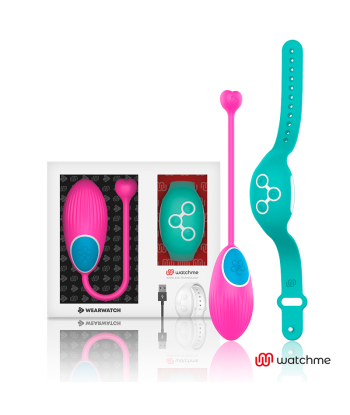 WEARWATCH - HUEVO CONTROL REMOTO TECHNOLOGY WATCHME FUCSIA - AGUA MARINA