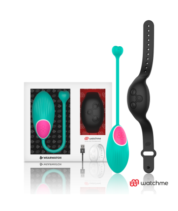 WEARWATCH - HUEVO CONTROL REMOTO TECHNOLOGY WATCHME AGUA MARINA - AZABACHE