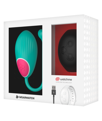 WEARWATCH - HUEVO CONTROL REMOTO TECHNOLOGY WATCHME AGUA MARINA - AZABACHE