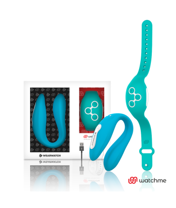 WEARWATCH - VIBRADOR DUAL TECHNOLOGY WATCHME AÑIL -AGUA MARINA