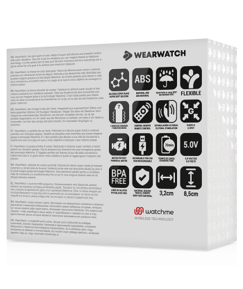 WEARWATCH - VIBRADOR DUAL TECHNOLOGY WATCHME AÑIL -AGUA MARINA