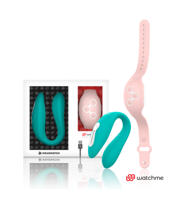 WEARWATCH - VIBRADOR DUAL TECHNOLOGY WATCHME AGUA MARINA - ROSA