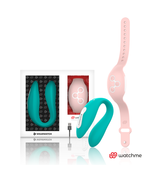 WEARWATCH - VIBRADOR DUAL TECHNOLOGY WATCHME AGUA MARINA - ROSA WEARWATCH - VIBRADOR DUAL TECHNOLOGY WATCHME AGUA MARINA - ROSA
