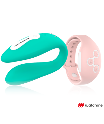 WEARWATCH - VIBRADOR DUAL TECHNOLOGY WATCHME AGUA MARINA - ROSA