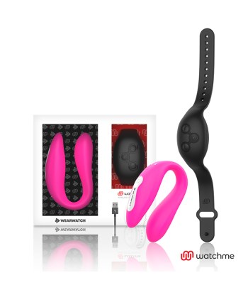 WEARWATCH - VIBRADOR DUAL TECHNOLOGY WATCHME FUCSIA -AZABACHE