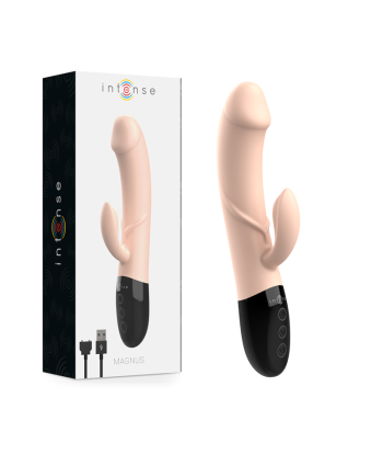 INTENSE - MAGNUS VIBRADOR RECARGABLE DUAL NATURAL
