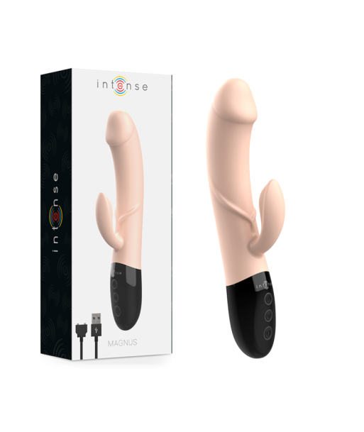 INTENSE - MAGNUS VIBRADOR RECARGABLE DUAL NATURAL INTENSE - MAGNUS VIBRADOR RECARGABLE DUAL NATURAL