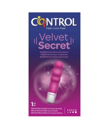 CONTROL - VELVET SECRET MINI ESTIMULADOR CONTROL - VELVET SECRET MINI ESTIMULADOR
