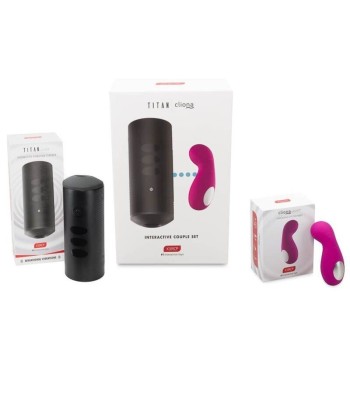 KIIROO - TITAN Y CLIONA SET PAREJAS LILA