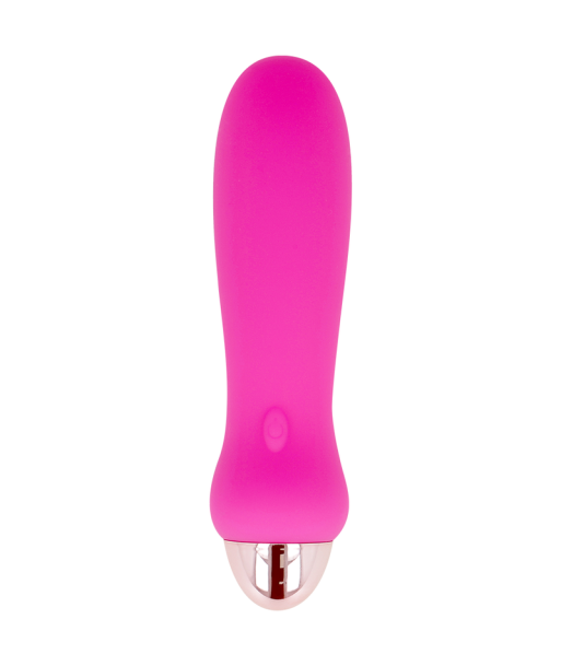 DOLCE VITA - VIBRADOR RECARGABLE FIVE ROSA 7 VELOCIDADES DOLCE VITA - VIBRADOR RECARGABLE FIVE ROSA 7 VELOCIDADES