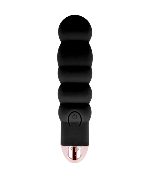 DOLCE VITA - VIBRADOR RECARGABLE SIX NEGRO 7 VELOCIDADES DOLCE VITA - VIBRADOR RECARGABLE SIX NEGRO 7 VELOCIDADES