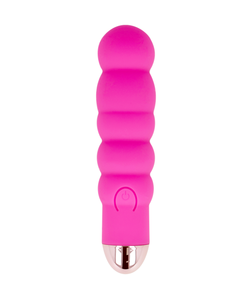 DOLCE VITA - VIBRADOR RECARGABLE SIX ROSA 7 VELOCIDADES DOLCE VITA - VIBRADOR RECARGABLE SIX ROSA 7 VELOCIDADES
