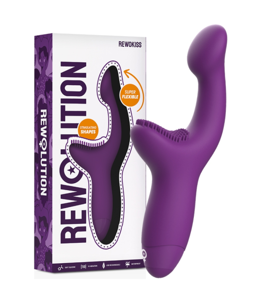 REWOLUTION - REWOKISS VIBRADOR ESTIMULADOR PUNTO A REWOLUTION - REWOKISS VIBRADOR ESTIMULADOR PUNTO A