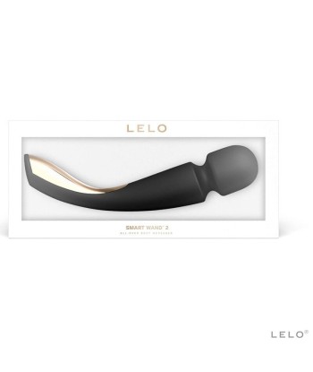 LELO - MASAJEADOR SMART MEDIUM WAND 2 NEGRO LELO - MASAJEADOR SMART MEDIUM WAND 2 NEGRO