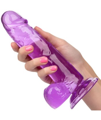 CALEXOTICS - SIZE QUEEN DILDO LILA 15.3 CM