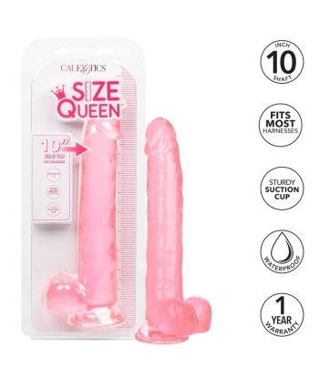 CALEXOTICS - SIZE QUEEN DILDO ROSA 25.5 CM