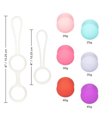 CALEXOTICS - SHE-OLOGY SET BOLAS KEGEL INTERCAMBIABLES