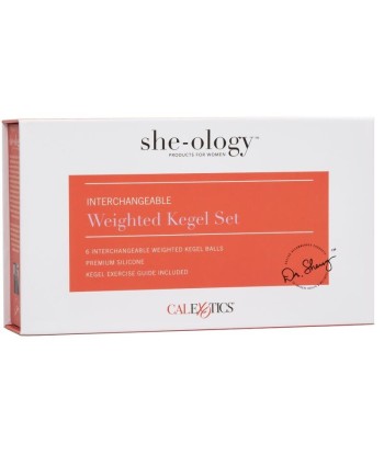 CALEXOTICS - SHE-OLOGY SET BOLAS KEGEL INTERCAMBIABLES