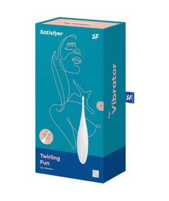 SATISFYER - TWIRLING FUN ESTIMULADOR CLITORIS BLANCO