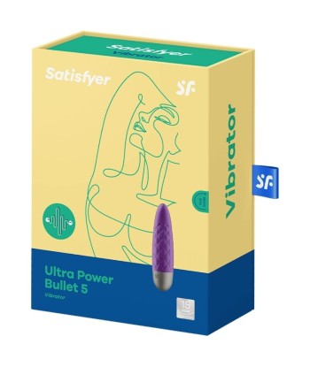 SATISFYER - ULTRA POWER BULLET 5 BALA VIBRADORA VIOLETA SATISFYER - ULTRA POWER BULLET 5 BALA VIBRADORA VIOLETA