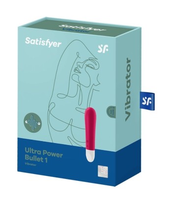 SATISFYER - ULTRA POWER BULLET 1 BALA VIBRADORA ROJA