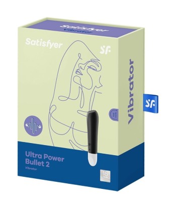 SATISFYER - ULTRA POWER BULLET 2 BALA VIBRADORA NEGRA SATISFYER - ULTRA POWER BULLET 2 BALA VIBRADORA NEGRA