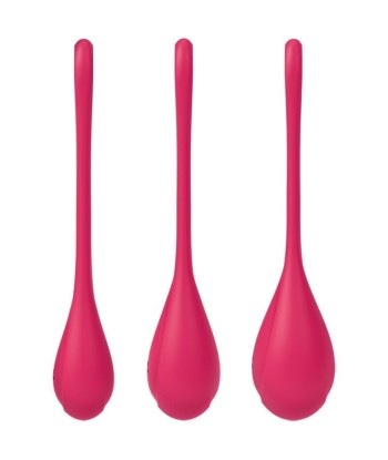 SATISFYER - YONI POWER 1 KIT DE ENTRENAMIENTO ROJO