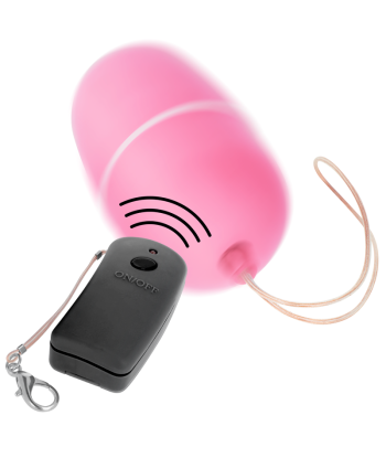 ONLINE - HUEVO VIBRADOR CON MANDO CONTROL REMOTO ROSA
