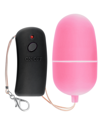 ONLINE - HUEVO VIBRADOR CON MANDO CONTROL REMOTO ROSA