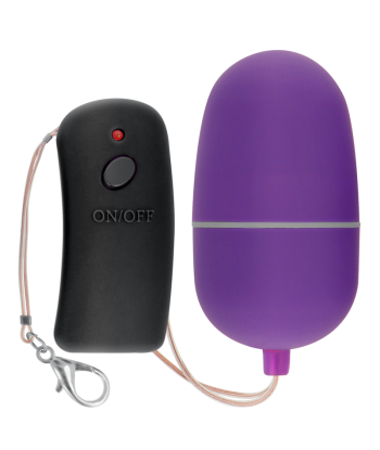 ONLINE - HUEVO VIBRADOR CON MANDO CONTROL REMOTO LILA