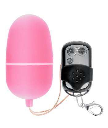 ONLINE - HUEVO VIBRADOR CONTROL REMOTO M ROSA