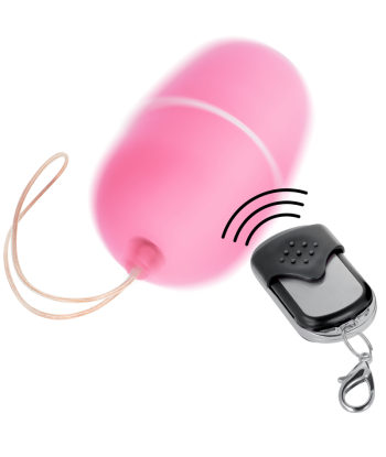 ONLINE - HUEVO VIBRADOR CONTROL REMOTO M ROSA