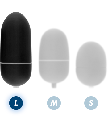 ONLINE - HUEVO VIBRADOR CONTROL REMOTO L NEGRO