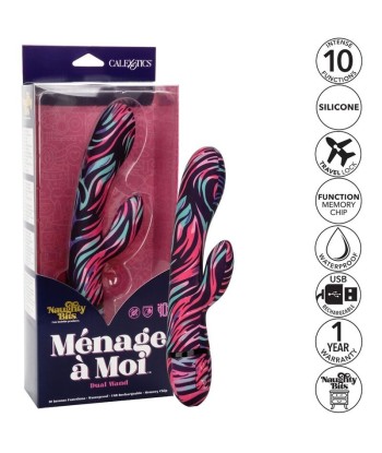 CALEXOTICS - VIBRADOR MENAGE A MOI DUAL WAND
